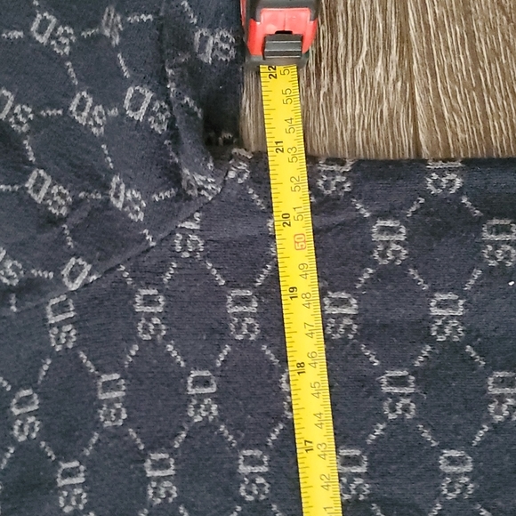 💙 VINTAGE SuperDry Monogram SD Crew Neck Sweater - OrangeLabel - LARGE - Picture 8 of 12